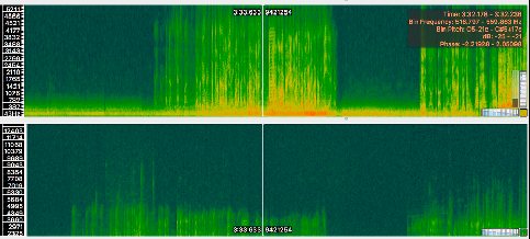 Spettrogramma - Dettaglio voci