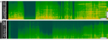 Spettrogramma - Dettaglio Sezione A